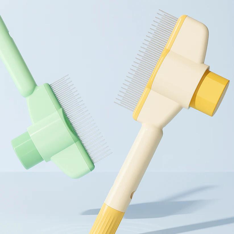Petotic Self-Cleaning Grooming Brush for Cats & Dogs